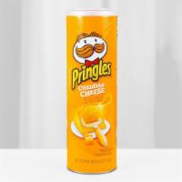 Pringles - Large · Original, BBQ, sour cream and onion, Cheddar cheese. 5.5 oz large.