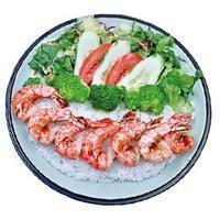 Shrimp Teriyaki Platter · 