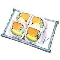 Garden Roll Vegetarian  · Japanese pickles, avocado and cucumber. 4 pieces