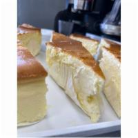 Luke Strass' Cheesecake Slice · A traditional cheesecake slice.