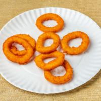 Onion Rings · Fried battered onion.