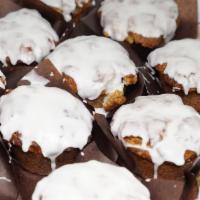 Gluten Free Cinnamon Bun with Icing · Vegan and Gluten Free