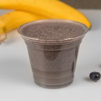 Smile Please Juice · Blueberry, Banana, organic flax seed, organic chia seed, organic almond milk, organic date o...