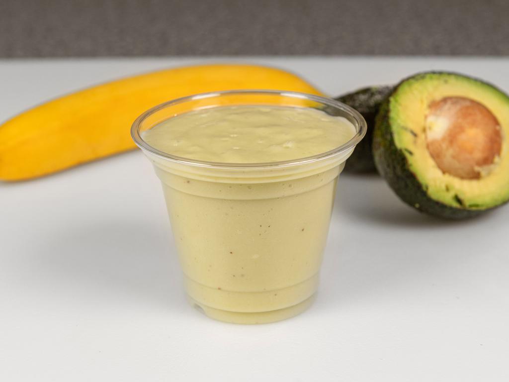 I Love Avocado Juice · Avocado, Banana, organic milk, organic honey or coconut cream 