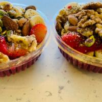 Supreme - Acai Bowl  · Organic acai,Organic Granola, Strawberry, Banana,Organic Almond ,Organic Walnuts ,Organic Pi...