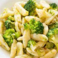 Cavatelli and Broccoli · Tossed in garlic and oil.