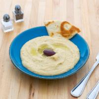 Hummus Greek Spreads · Gluten free, vegetarian. Chickpea dip.