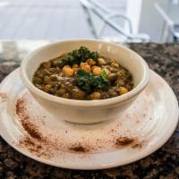Channa Masala Plate · Come with rice and a choice of vegetables or salad.