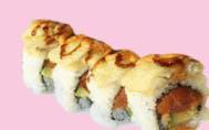 Tokyo Roll  · Spicy tuna, avocado, tempura red snapper on top with spicy mayo, eel sauce, & sweet chili sa...