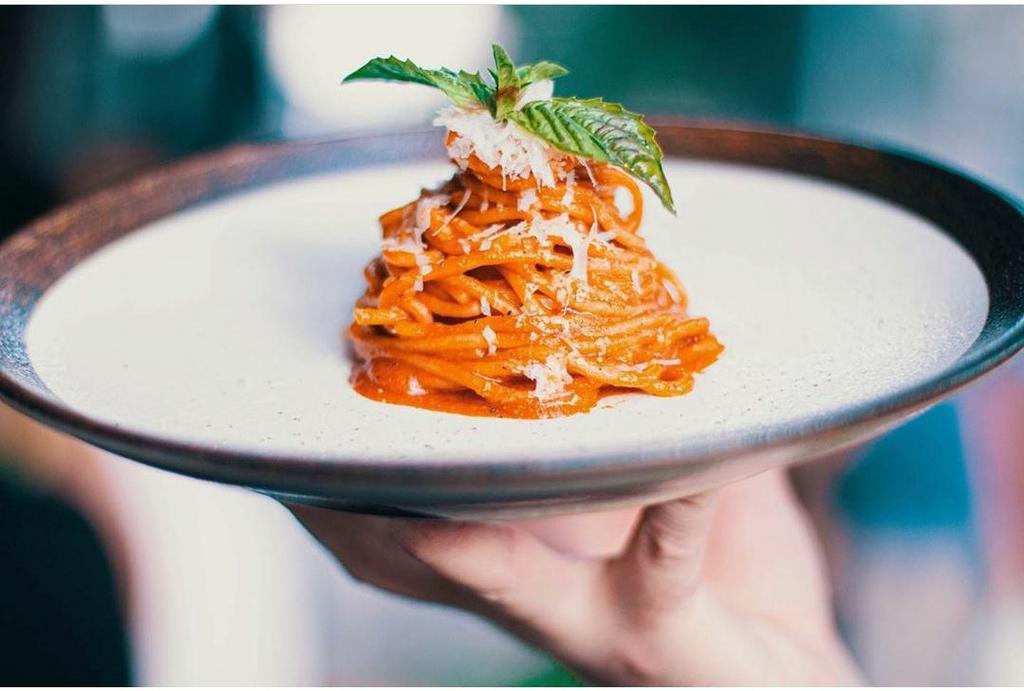 Spaghetti Pomodoro · A classic dish with our signature Marinara Sauce