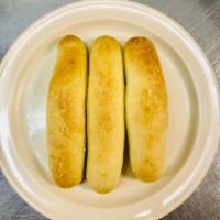 Bread Sticks · 2 pieces of garlic breadsticks.