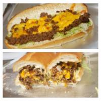 Steak and Cheeseburger Sub · 