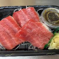 Tuna Sashimi Appetizers · 9 pcs of Tuna Sashimi