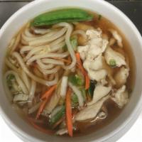 Chicken Noodles · Choice of Yaki Udon or Udon Soup. Served with Miso Soup or Salad.
