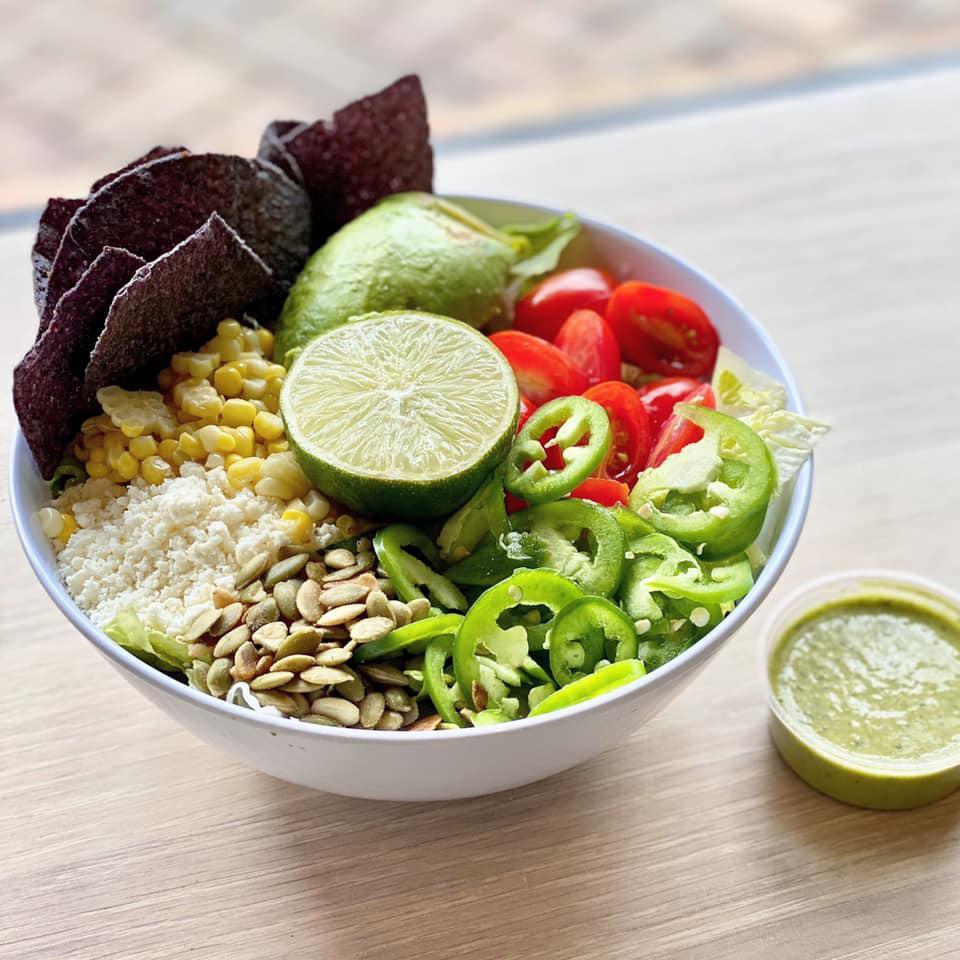 Crisp & Green · Bowls · Salads · Smoothies and Juices