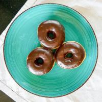 Dozen Chocolate Donuts · 