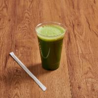 Gang of Greens · Kale, celery, cucumber, spinach, ginger, lemon and green apple 
