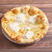 White pizza · Ricotta, parmesan and mozzarella