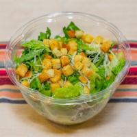 Caesar Salad · Chicken, lettuce, Parmesan cheese, season croutons Caesar salad dressing.