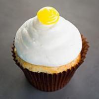 Lemon Drop Cupcake · Vanilla cake filled with tangy lemon topped with our lemon buttercream and a dollop of tangy...