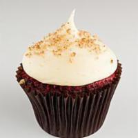 Famous Red Velvet Cupcake · Grandma’s red velvet cake with our signature cream cheese frosting.