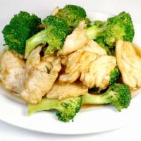 Chicken & Broccoli 西蘭花炒雞片飯 · 