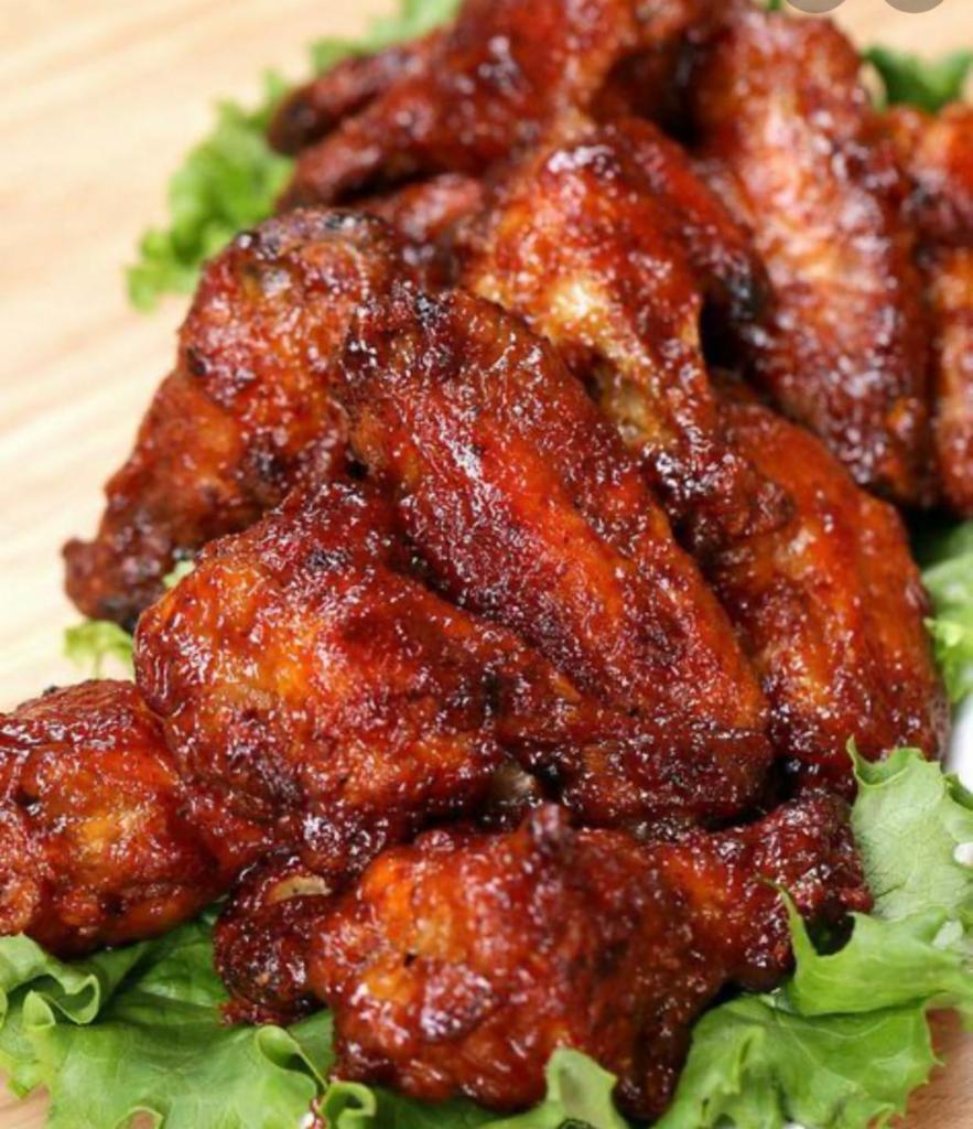 BROOKLYN HENNY BARBECUE WINGS · House sauce made with real Hennessey.