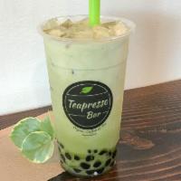 Matcha Latte Milk Tea · Hojicha tea flavored with Matcha Green Tea.