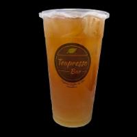 Plantation Tea · Black tea with dole pineapple juice.
