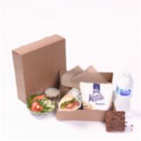 Sandwich Box Lunch 3 · Choose any Cosi sandwich, Mixed Greens Salad, or Fresh Fruit Salad, brownie or cookie and a ...
