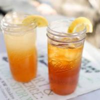 Arnold Palmer · A classic blend of fresh brewed iced tea and homemade lemonade, served in 16 oz.