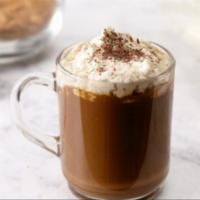 Hot Chocolate · made with organic chocolate and steamed milk