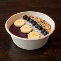 Acai Classic · Organic Brazilian açai blended with banana, blueberries and a splash of almond milk topped w...