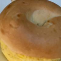 10. Egg and Cheese Bagel Sandwich · Add soup for an additional charge.