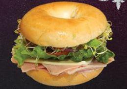 2. Ham Sandwich Lunch · Sandwich come with mayo, mustard, cheese, lettuce, tomato, onion, pickles, sprouts, and avoc...
