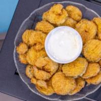 Fried Pickles  · Served with ranch.