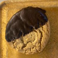 Large Peanutbutter Dipped Cookie · 
