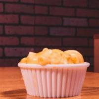 Mac in Cheese · Macaroni pasta in a cheese sauce.