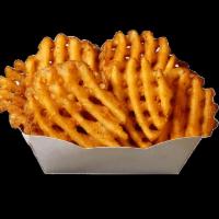 Waffle Fries · Our popular Waffle Fries available with Ranch, or Honey Mustard! 
