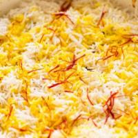 Biryani Rice · Basmati rice cooked with vibrant color & biryani seasoning