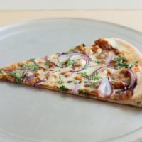 BBQ Chicken Pizza Slice · Large slice made from 18