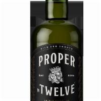 Proper Twelve Irish Whisky, 750 ml., 40% ABC · Must be 21 to purchase. 750 ml. Spirit. 1 Bottle. 