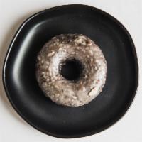 VEGAN Chocolate Cake · A moist and flavorful vegan version of our chocolate cake doughnut finished with a vanilla g...