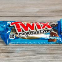 Twix Cookies and Creme · 38.6g.