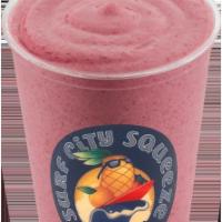 Power Energy Squeeze Smoothie · Apple raspberry with creatine for strength and stamina.