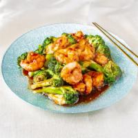 74. Shrimp with Broccoli · 