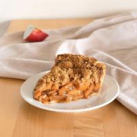 Dutch Apple Fruit Pie · Thinly sliced Northern Spy apples covered with a crunchy topping made of brown sugar, cinnam...