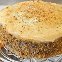 Carrot Cake · Our moist carrot cake features walnuts and raisins throughout, frosted with a decadent cream...