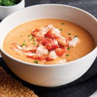 Lobster Bisque · Lobster Bisque:
•	12 oz. of smooth creamed soup 
•	Flavored with cognac and 2 oz. of lobster...
