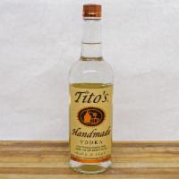 Tito’s Vodka · Must be 21 to purchase.